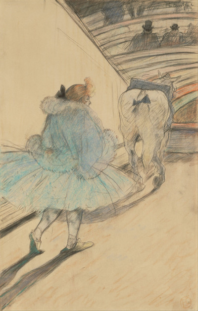 At the Circus - Entering the Ring Henri de Toulouse-Lautrec